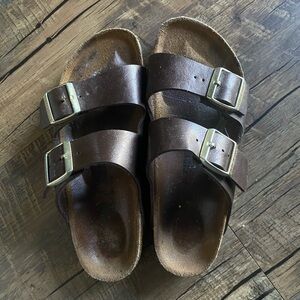 Birkenstock Arizona metallic 38